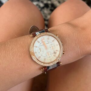 Michael Kors Gold Brown Watch